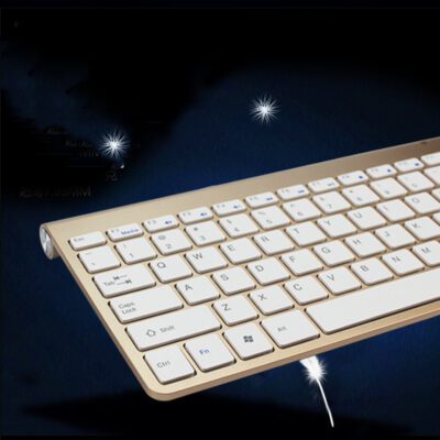 2.4G Wireless Keyboard And Mouse Protable Mini Keyboard Mouse Combo Set For Notebook Laptop Mac Desktop PC Computer Smart TV PS4 - Image 5