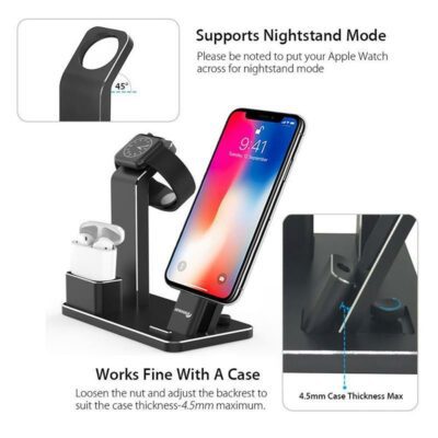 4 IN 1 AIRPODS CHARGING DOCK HOLDER - Image 2