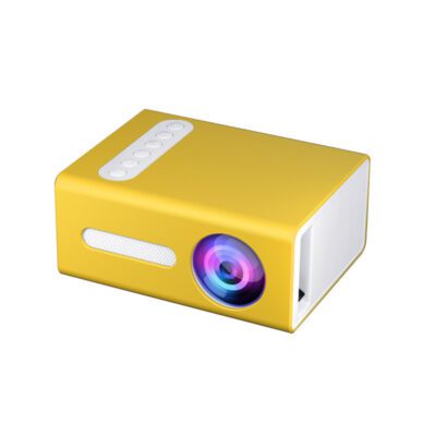 Home Office T300 Projector HD 1080P Miniature Mini Projector - Image 3