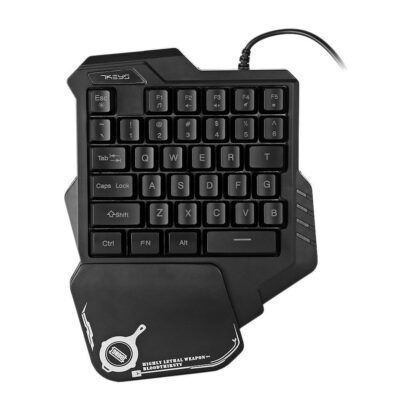 One-Handed Mechanical Gaming Keyboard RGB Backlit Portable Mini Gaming Keypad Game Controller - Image 2