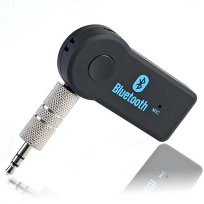 Handfree Car Bluetooth Music Receiver Universal 3.5mm Streaming A2DP Wireless Auto AUX Audio Adapter With Mic For Phone MP3 - Imagen 4