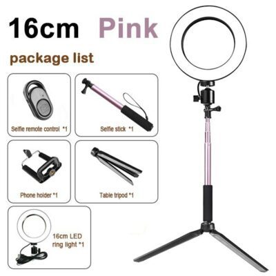 Compatible with Apple, Tripod Fill Light Live Bracket Beauty Light Set Ring Light - Image 9