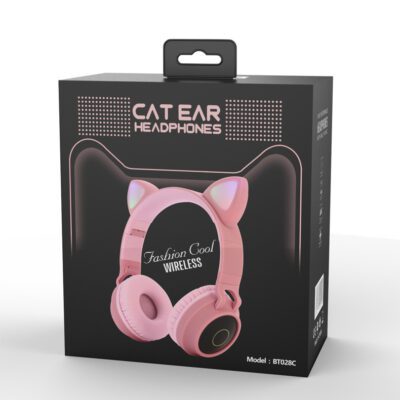 LED Light Cat Ear Headphones Wireless Bluetooth 5.0 Headset Portable Foldable Kids Headphone With Microphone Best Gift - Image 7