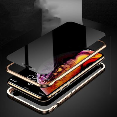 Phone Case Anti-peep Magnetic Protective Shell Magnetic Privacy Glass Case For Phone - Image 7