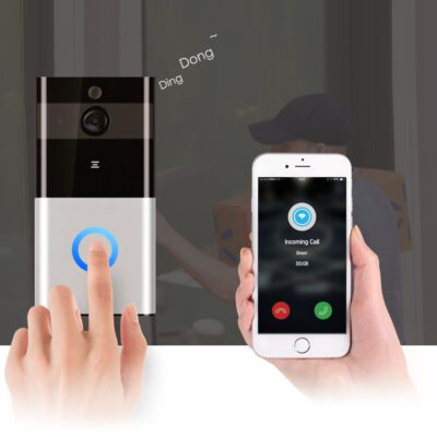 Marlboze 720P WIFI Visual Doorbell Wireless Intercom Doorbell PIR Motion Detection Night View SD card Video Smart Doorbell Ring - Image 8