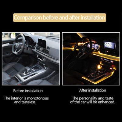 Car Fiber Optic Ambient Light Modified Car Interior Cool Light APP Rhythm Light - Image 3