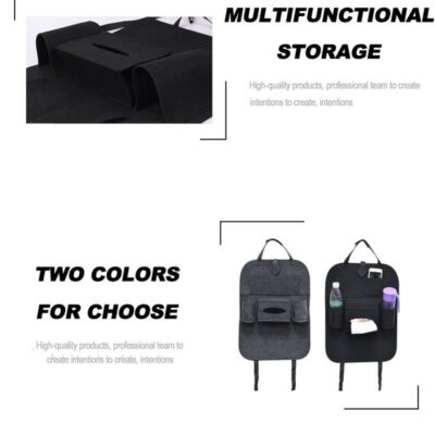 Multi-Purpose Auto Seat Organizer Bag - Image 2