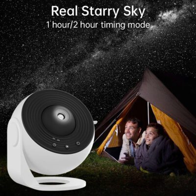 Night Light Galaxy Projector Starry Sky Projector 360 Rotate Planetarium Lamp For Kids Bedroom Valentines Day Gift Wedding Deco - Image 6