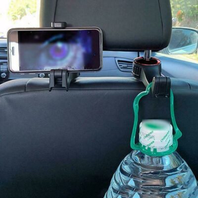 Car Headrest Hook Phone Car Holder Car Hanger For A4 B6 Seat Back Hanger Storage Hook Phone Holder Auto Fastener Clip - Image 5