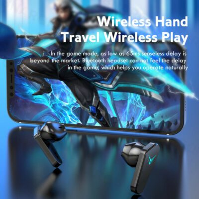 Wireless Gaming Headphones No Delay Noise Reduction Bluetooth Earphones HIFI Sound E-Sport Game Headset With Mic - Image 6