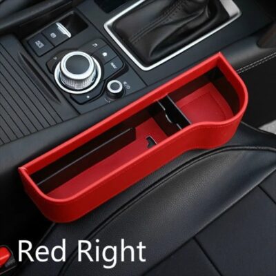 PU Car Organizer Seat Gap Storage Box Car Seat Side Slit for Wallet Phone Coins Cigarette Keys Cards Car Accessories - Imagen 10