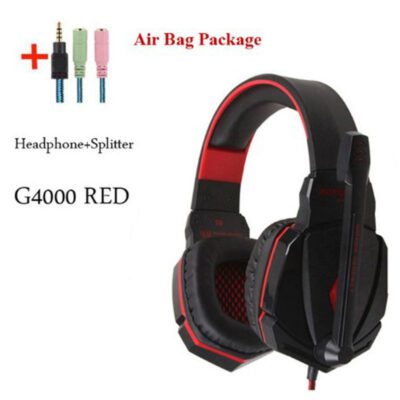 Wired Gaming Headset Headphones Surround Sound Deep Bass Stereo Casque Earphones With Microphone - Image 7