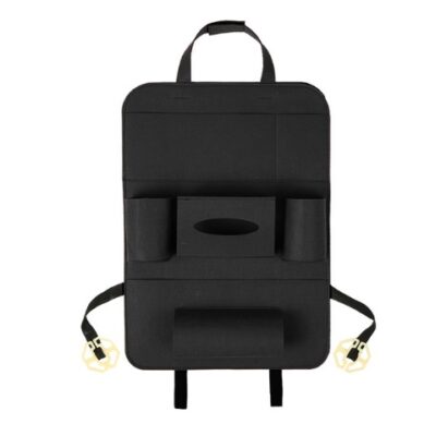 Auto Car Backseat Organizer Car-Styling Holder Multi-Pocket Seat Wool Felt Storage Multifunction Vehicle Accessories Bag - Imagen 9