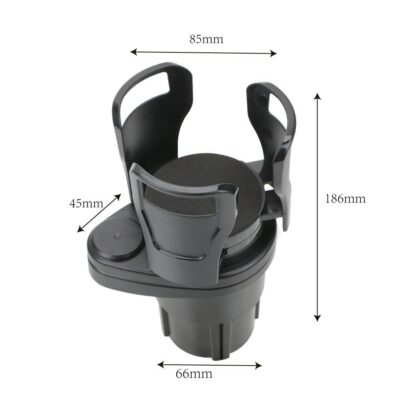 Foldable Car Cup Holder Drinking Bottle Holder Cup Stand Bracket Sunglasses Phone Organizer Stowing Tidying Car Styling - Imagen 2