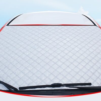 Car snow block front windshield antifreeze cover winter front gear snowboard windshield snow cover frost guard - Image 4