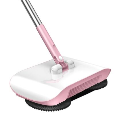 Hand Push Sweeper Household Broom Dustpan Mop Floor All-in-one Machine Gift Mop Sweeper - Image 2