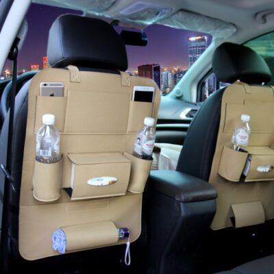 HQ Leather Car Seat Organizers - Imagen 8