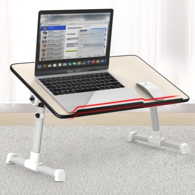 Adjustable Laptop Desk Stand Foldable Notebook Laptop Bed Table Can be Lifted Standing - Image 3