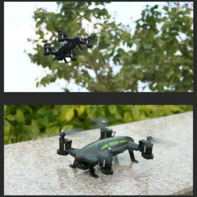 OTRC FY602 Air-Road RC Drone Car 2 in 1 Flying Car 2.4G RC Quadcopter Drone 6-Axis 4CH Helicopter With HD Camera High Speed 4WD - Imagen 3