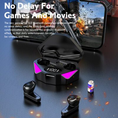 Wireless Gaming Headphones No Delay Noise Reduction Bluetooth Earphones HIFI Sound E-Sport Game Headset With Mic - Image 4