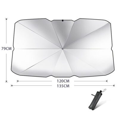 Foldable Car Windshield Sun Shade Umbrella UV Protection Heat Insulation Parasol Auto Front Window Cover Interior Protector Summer Gadgets - Image 7