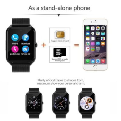 Z60 smart watch Bluetooth smart wear card phone watch - Image 3