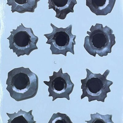 Simulation Bullet Hole Car Sticker, Car Bullet Hole Crack Car Sticker - Imagen 7