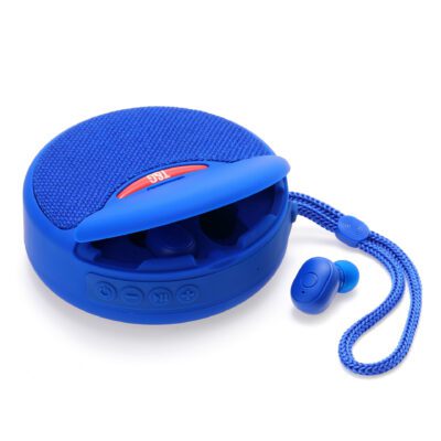 Outdoor Portable Headset Bluetooth Speaker Integrated Wireless 3D Stereo Subwoofer Music Speaker Support TF Card FM Radio - Imagen 6