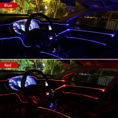 Car Led Strip Light For Neon Party Decoration Light Bicycle Dance Lamp 12V Waterproof USB Strips Lamps - Image 2