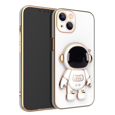 3D Astronaut Phone Case Anti-Drop Electroplating Bracket - Image 10