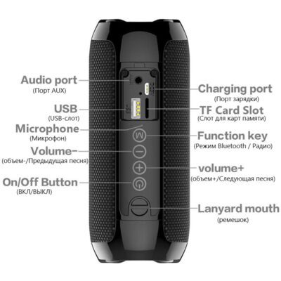 Portable portable multifunctional bluetooth speaker - Image 2