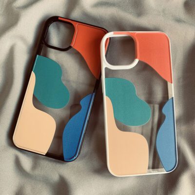 Color Block Contrast Color Geometry Suitable For 13 Mobile Phone Cases - Image 5