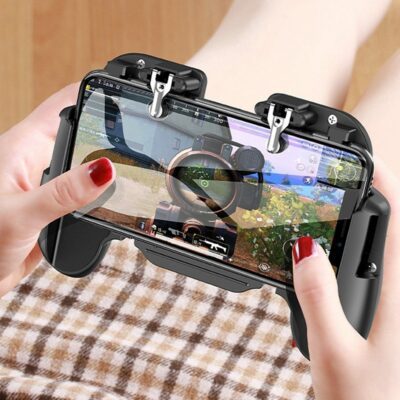 Compatible with Apple, New Arrive Wireless Gamepad Telescopic Controller iOS Android Phone Gaming Trigger with fan - Image 2