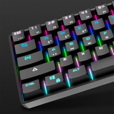 Wireless Bluetooth Keyboard Colorful PBT Keycaps Mechanical Keyboard - Image 6