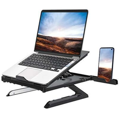 New Laptop Stand Multifunctional Folding Lift Portable Laptop Stand Monitor Increase Rack Aluminum Alloy Base - Image 3