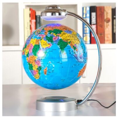 8 inch globe magnetic suspension office decoration company gift novelty creative birthday gift - Image 5