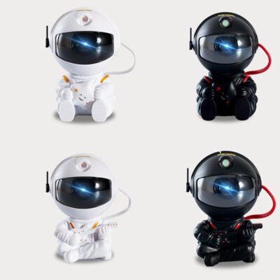 Mini Version Of Astronaut Star Projection Lamp Creative Gift Atmosphere Decorative Lamp Colorful Flowing Starry Night Light - Imagen 2