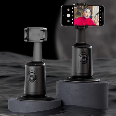 360 Auto Face Tracking Gimbal AI Smart Gimbal Face Tracking Auto Phone Holder For Smartphone Video Vlog Live Stabilizer Tripod - Image 7