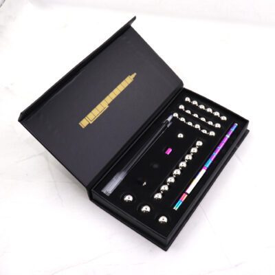 Stress Reducer Relief Toys Gift Box funny black golden kits Fidget magnetic polar pen with stylus ball pen - Image 10