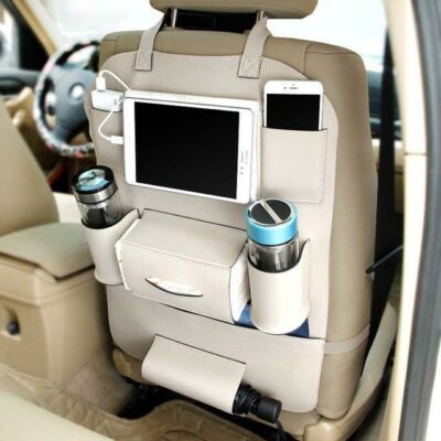 HQ Leather Car Seat Organizers - Imagen 5