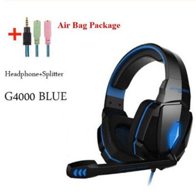 Wired Gaming Headset Headphones Surround Sound Deep Bass Stereo Casque Earphones With Microphone - Image 4