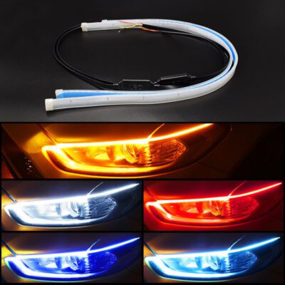 Car Light Turn Signal Led Strip Car LED Daytime Running - Image 2