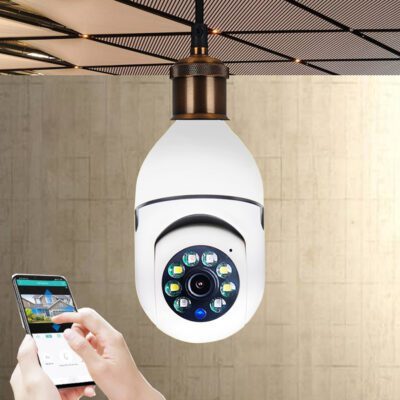 WiFi CAMERA 1080P Bulb 4X Zoom Camera E27 Home 5GWiFi Alarm Monitor - Image 5