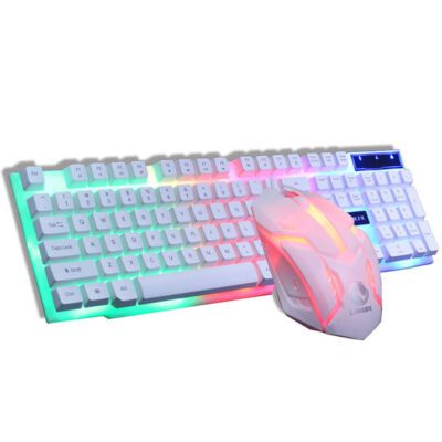 GTX300 Gaming CF LOL Gaming Keyboard Mouse Glowing Set - Image 6