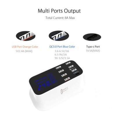 Quick Charge 3.0 Ordinary Smart USB Charger Station - Image 7