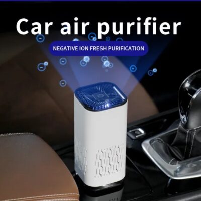 Car Air Purifier Portable Negative Ion Generator Remove Formaldehyde Dust Smoke Air Freshen Washer For Home Car - Imagen 2