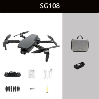 Folding Four-axis 4K High-definition Aerial Drone Remote Control - Imagen 2