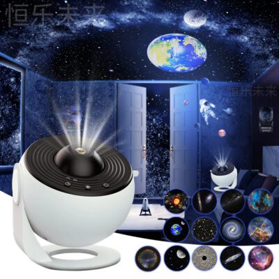 Night Light Galaxy Projector Starry Sky Projector 360 Rotate Planetarium Lamp For Kids Bedroom Valentines Day Gift Wedding Deco - Image 3