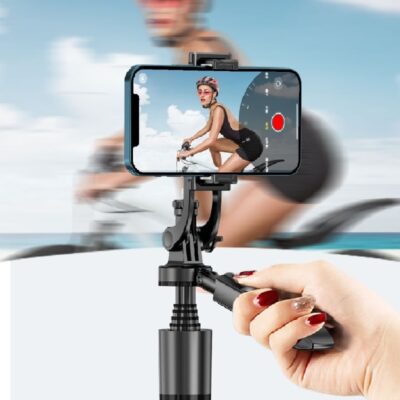 360 Auto Face Tracking Gimbal AI Smart Gimbal Face Tracking Auto Phone Holder For Smartphone Video Vlog Live Stabilizer Tripod - Image 9