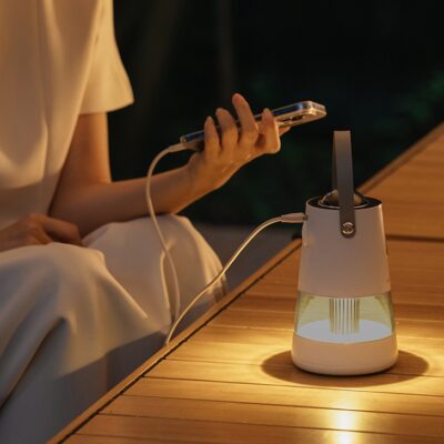 Projection Mosquito Repellent Night Light Dual Purpose Portable Outdoor Mosquito Killer Lamp - Image 4